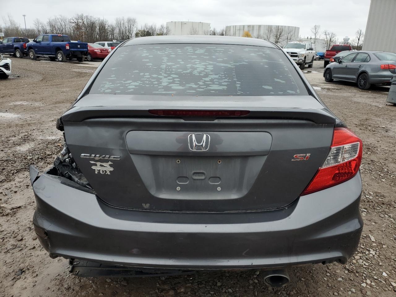 2012 Honda Civic Si VIN: 2HGFB6E57CH706170 Lot: 80088374