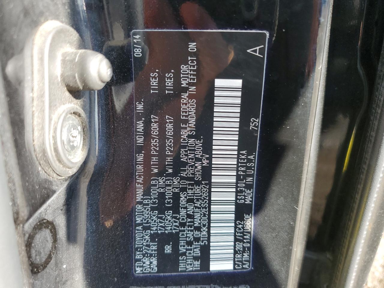 2014 Toyota Sienna - Image 13