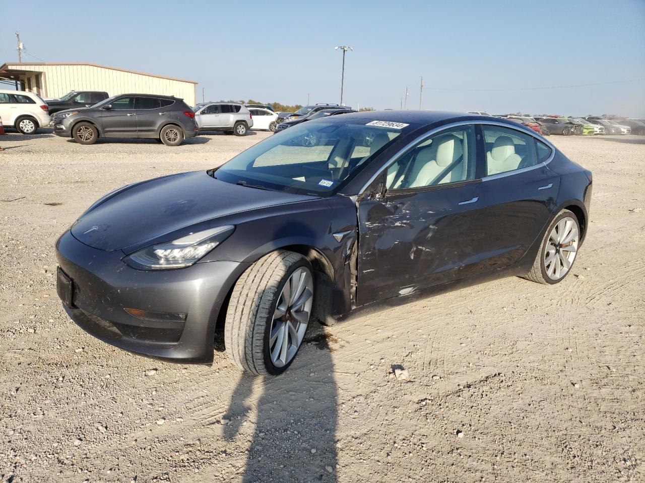 VIN 5YJ3E1EBXKF214061 2019 TESLA MODEL 3 no.1