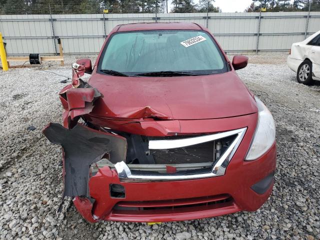  NISSAN VERSA 2015 Red