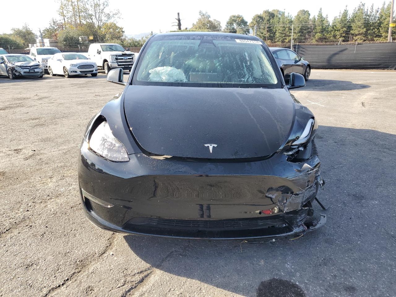 VIN 7SAYGDEFXNF390779 2022 TESLA MODEL Y no.5