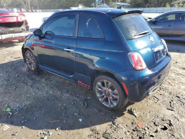  FIAT 500 2015 Teal