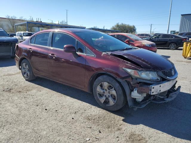  HONDA CIVIC 2013 Burgundy