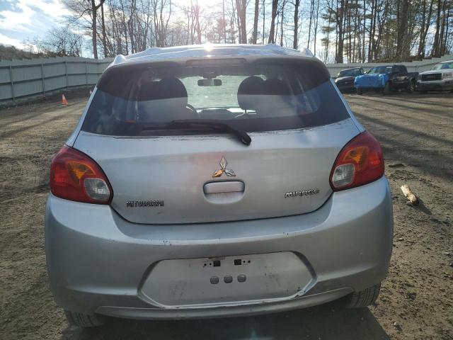 Hatchbacks MITSUBISHI MIRAGE 2014 Srebrny