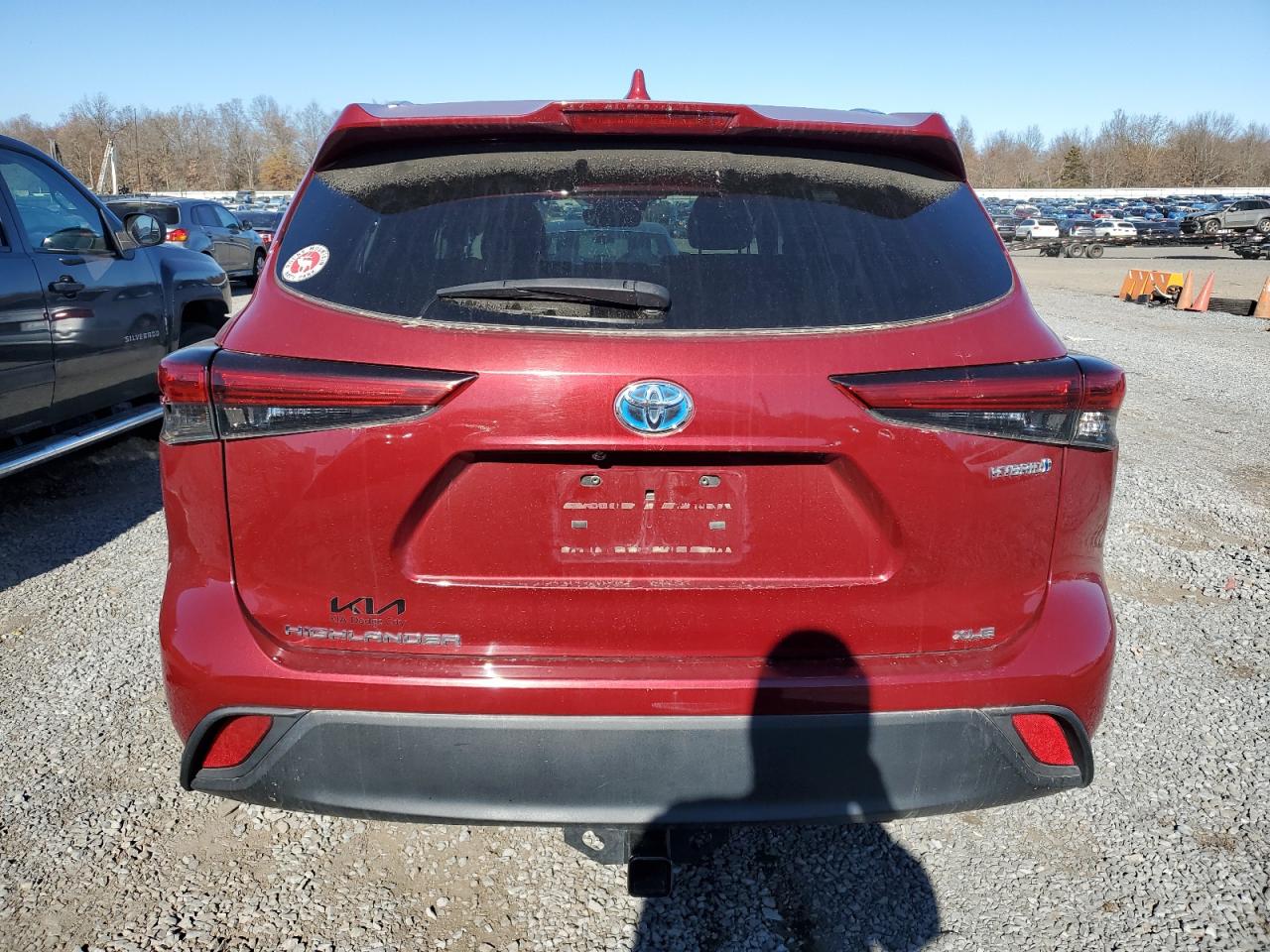 2021 Toyota Highlander Hybrid Xle VIN: 5TDGBRCH4MS533518 Lot: 79677174