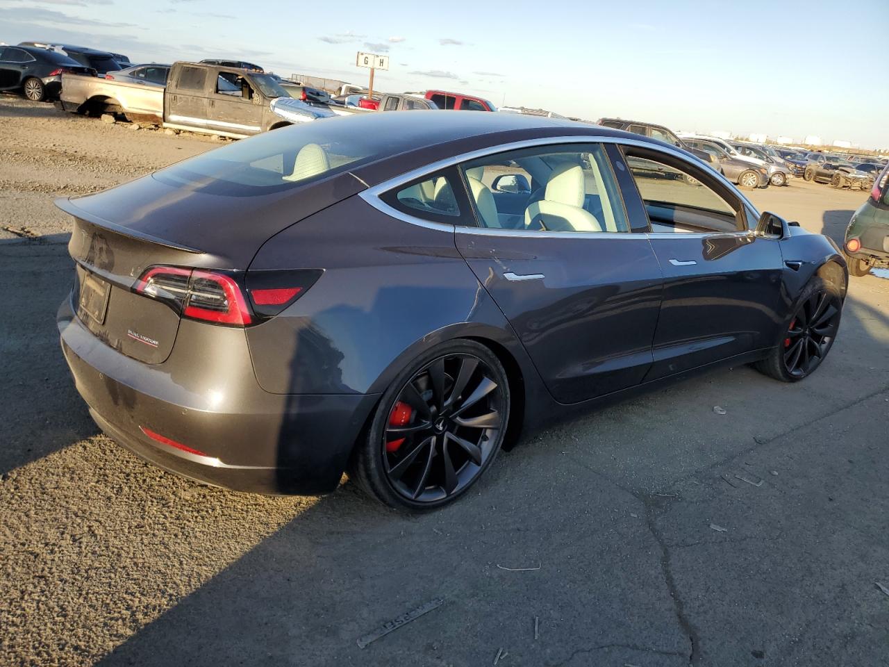 VIN 5YJ3E1EC6LF641778 2020 TESLA MODEL 3 no.3