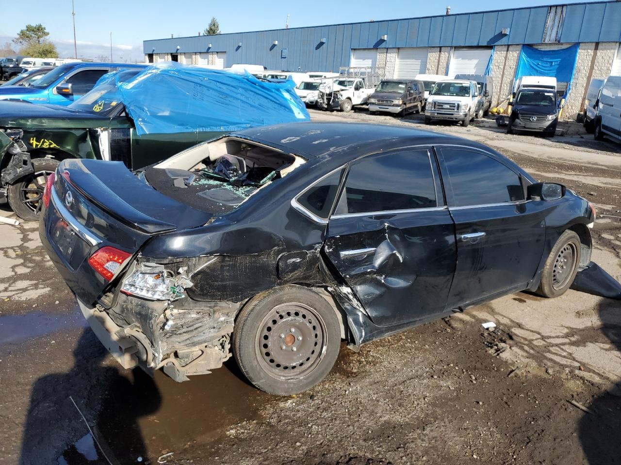 2015 Nissan Sentra S VIN: 3N1AB7AP2FY273753 Lot: 79393304