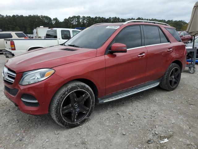 Паркетники MERCEDES-BENZ GLE-CLASS 2016 Бордовый