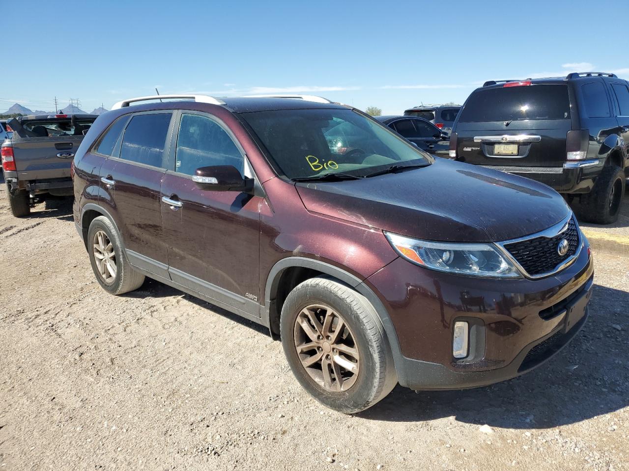 2014 Kia Sorento Lx VIN: 5XYKTCA69EG508232 Lot: 78994234