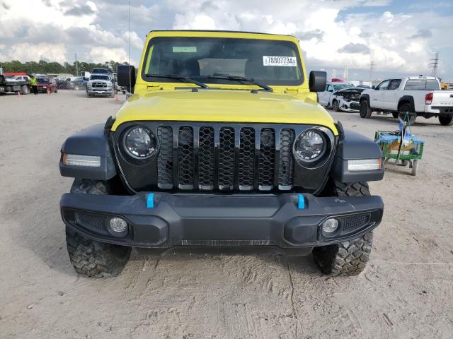  JEEP WRANGLER 2023 Жовтий