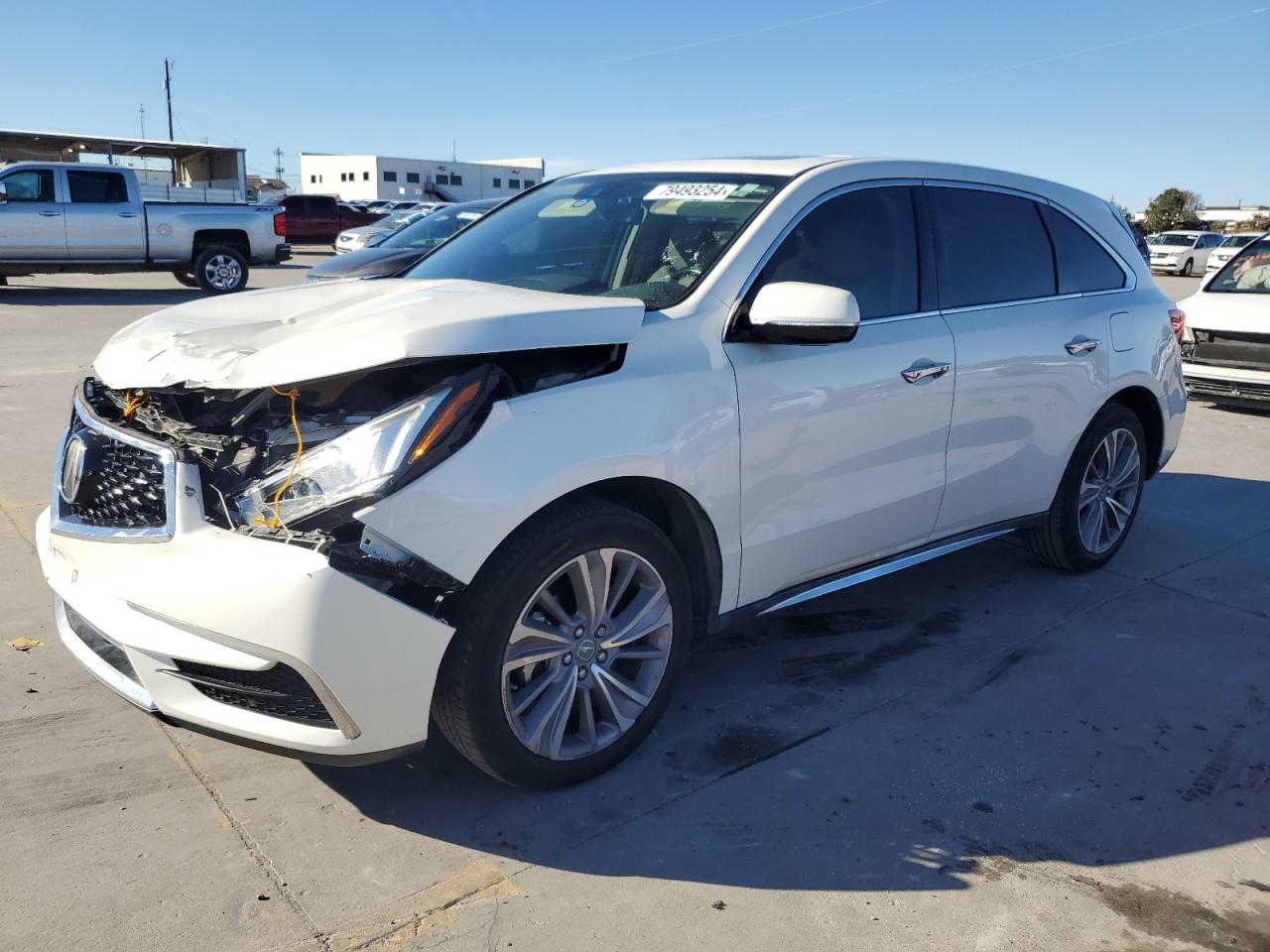 2017 Acura Mdx Technology VIN: 5FRYD3H56HB011749 Lot: 79493254