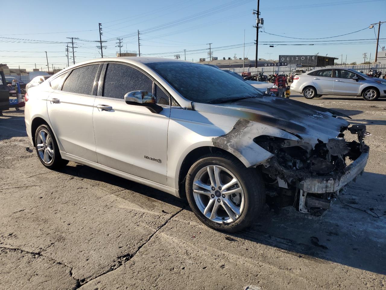 VIN 3FA6P0LU6JR197445 2018 FORD FUSION no.4