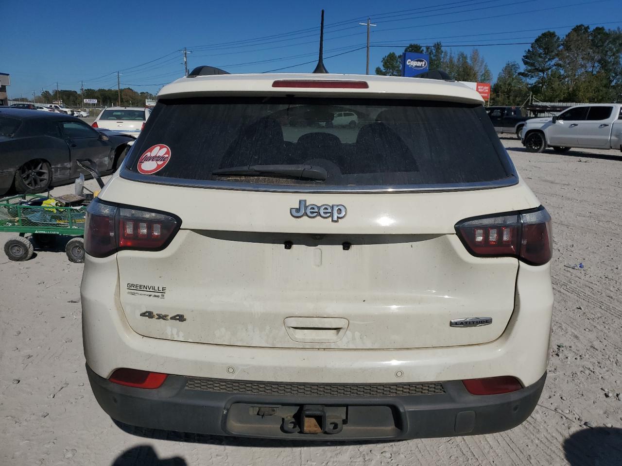 2017 Jeep Compass Latitude VIN: 3C4NJDBB9HT668015 Lot: 80413154