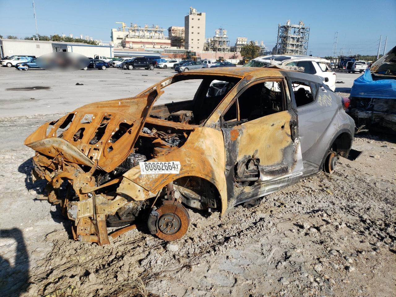 2018 Toyota C-Hr Xle продається в New Orleans, LA - Burn