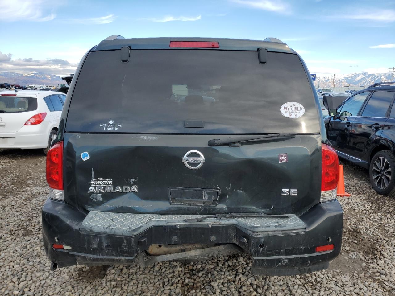 2008 Nissan Armada Se VIN: 5N1AA08D58N605277 Lot: 79184464