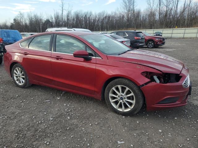  FORD FUSION 2017 Червоний