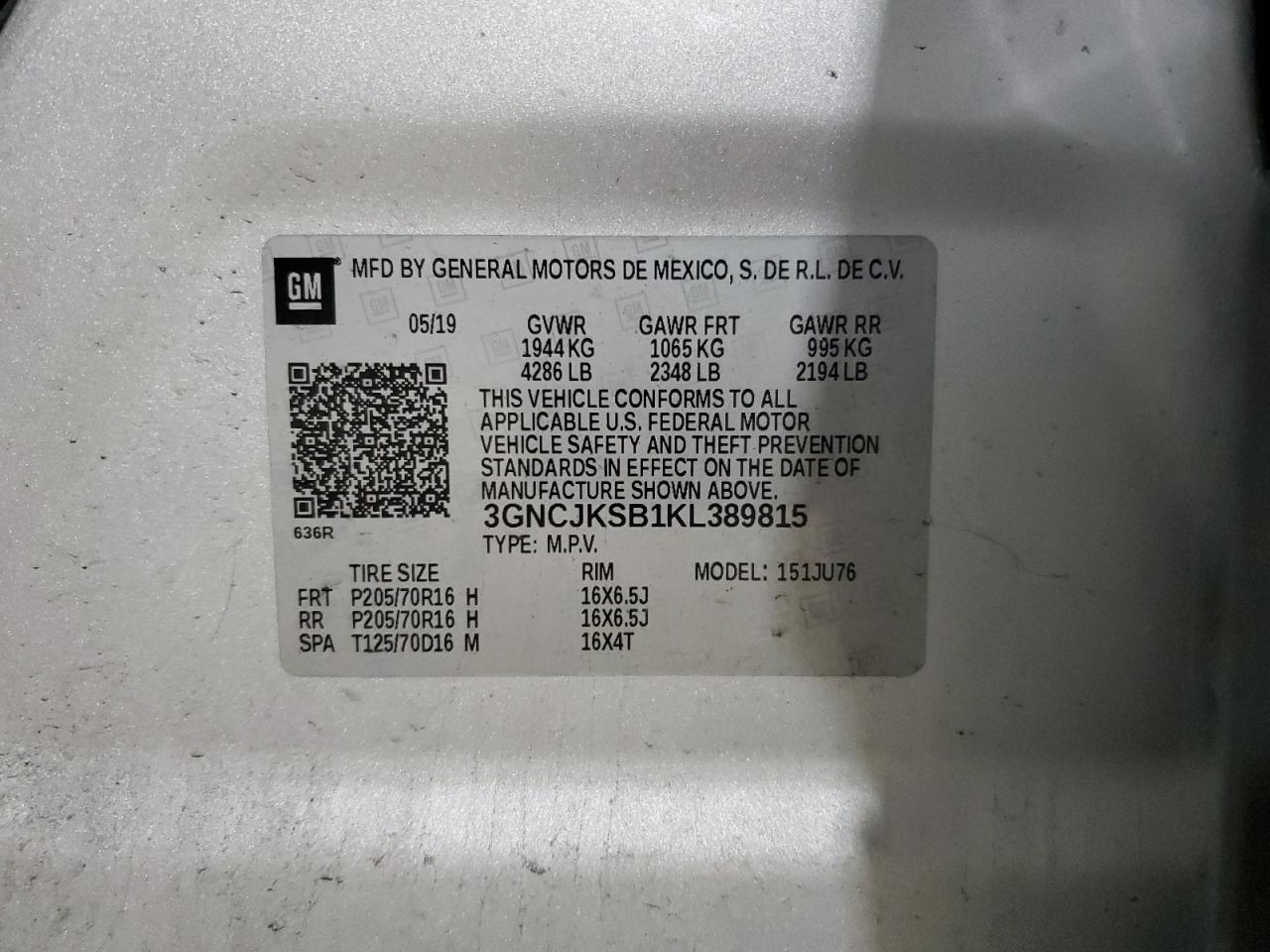 2019 Chevrolet Trax - Image 14