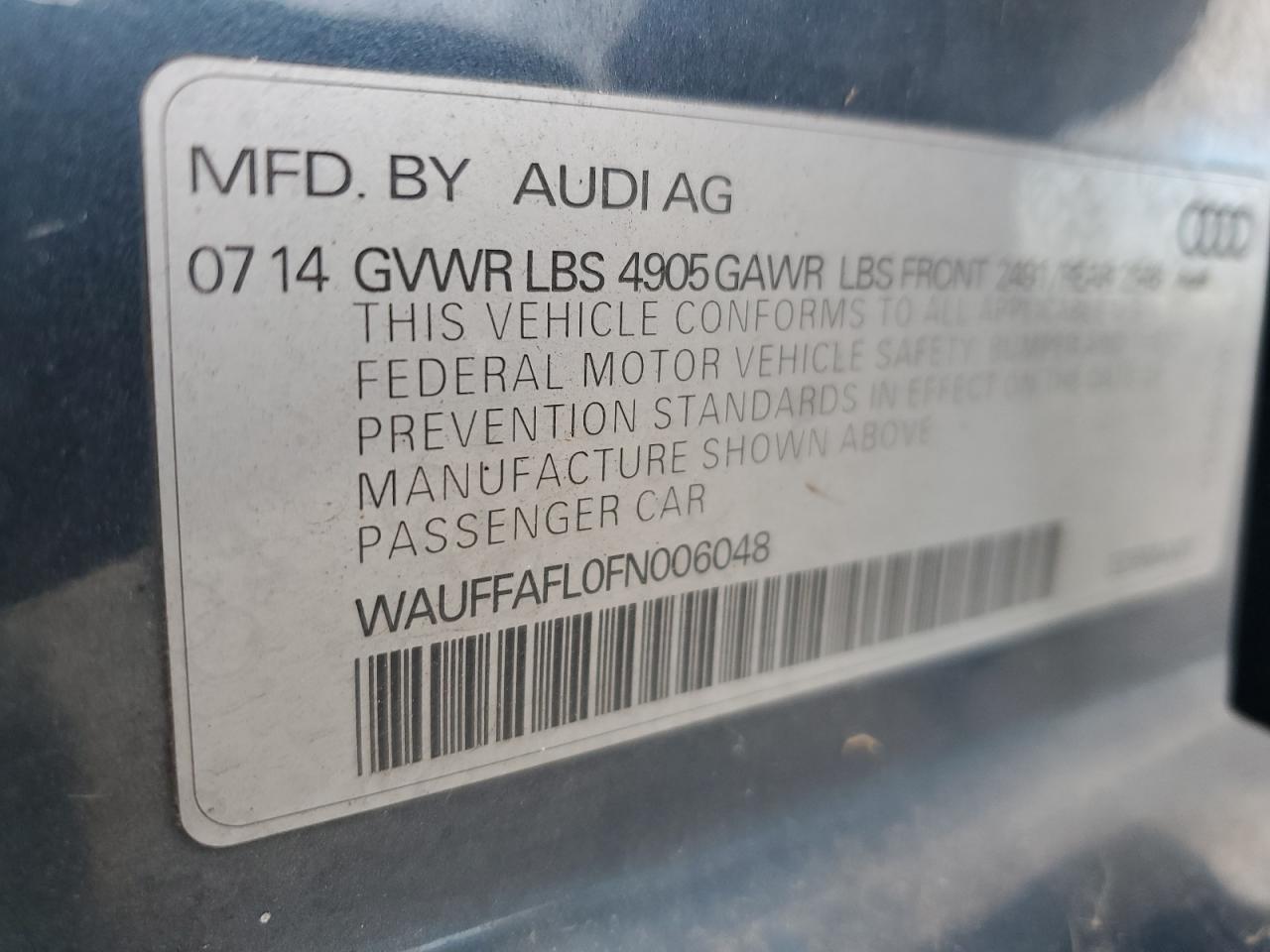 2015 Audi A4 - Image 12