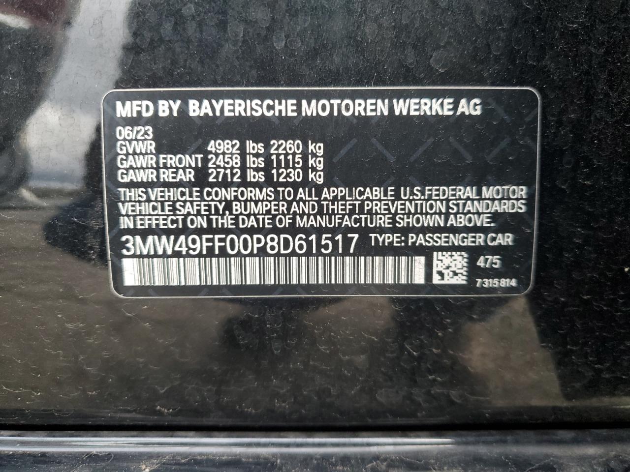 2023 BMW M3 - Image 14