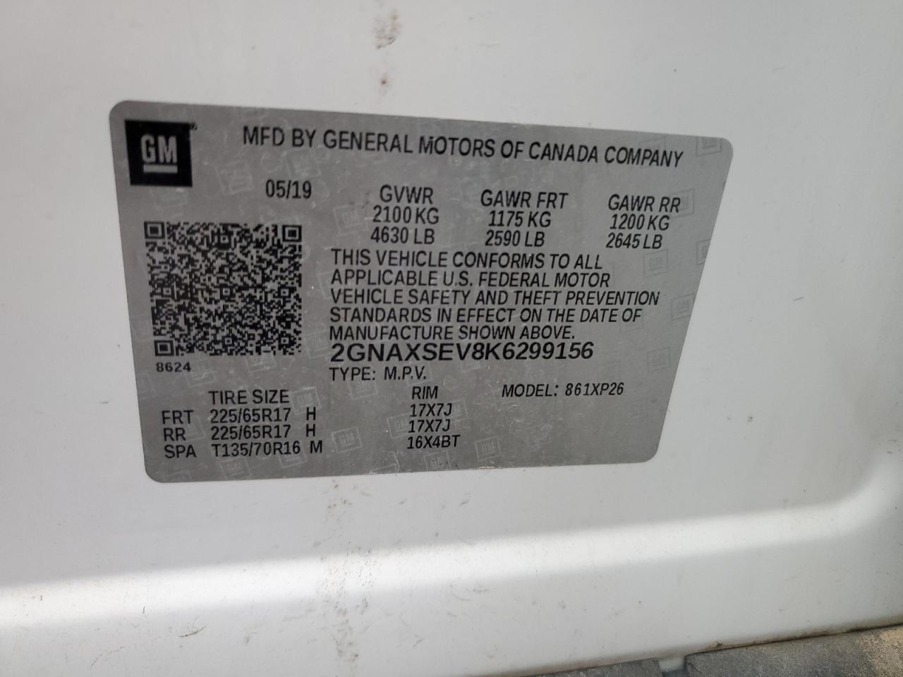 2019 Chevrolet Equinox - Image 13