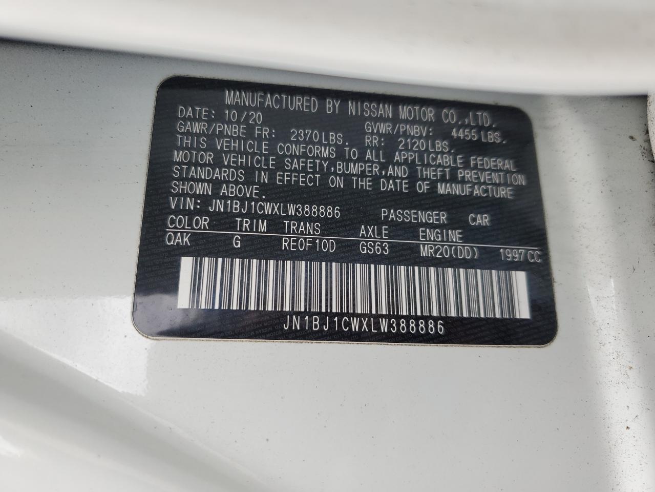 2020 Nissan Rogue - Image 13