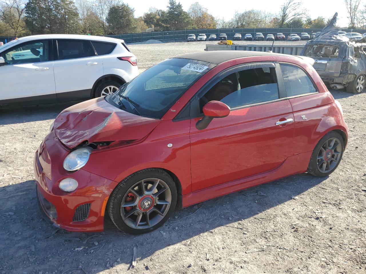 2013 Fiat 500 Abarth VIN: 3C3CFFFH1DT648911 Lot: 79274924