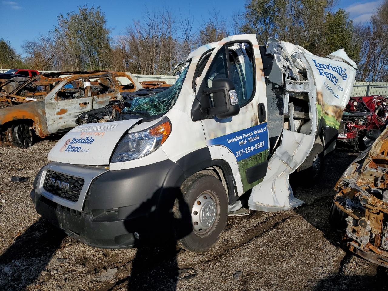 2020 Ram Promaster 1500 1500 Standard იყიდება Pekin-ში, IL - All Over