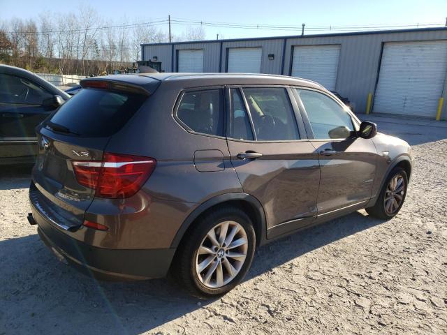  BMW X3 2013 Коричневий