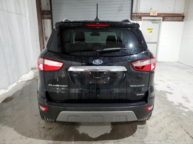  FORD ECOSPORT 2018 Black