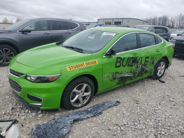  CHEVROLET MALIBU 2018 Green