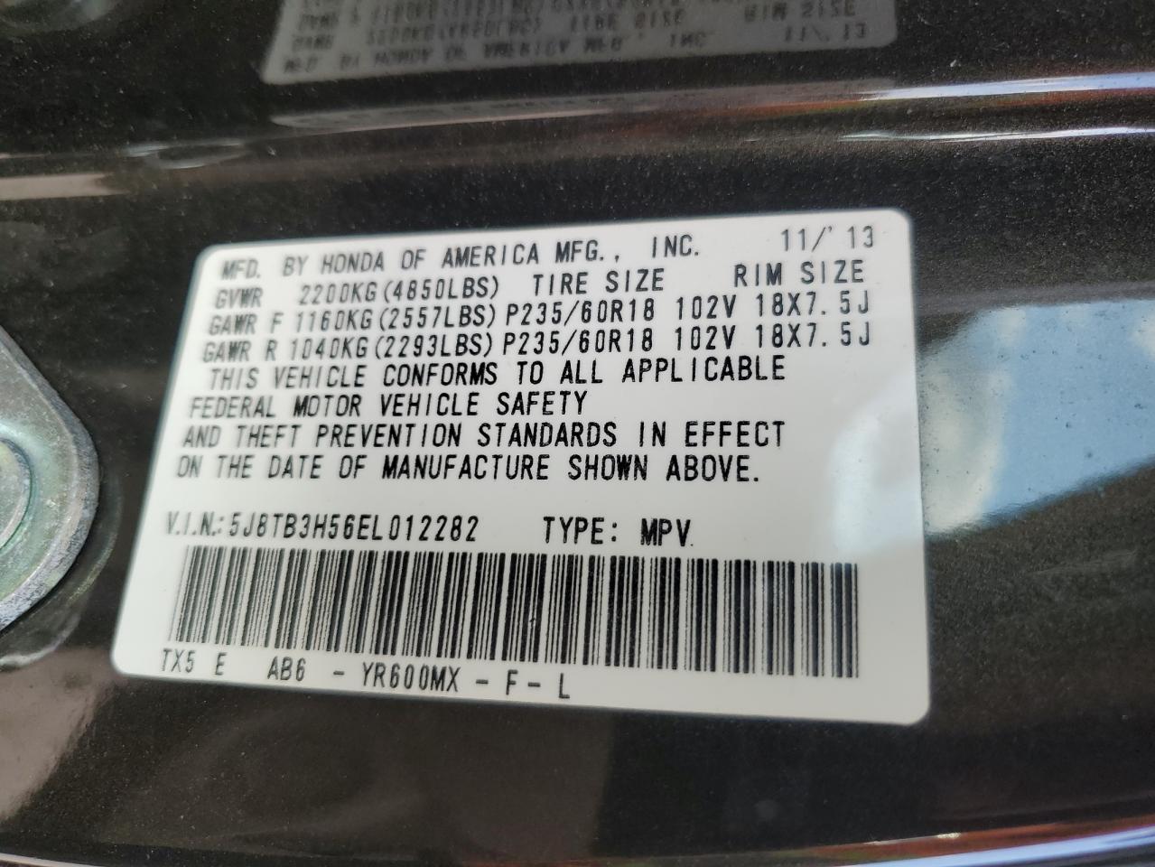 2014 Acura RDX - Image 13
