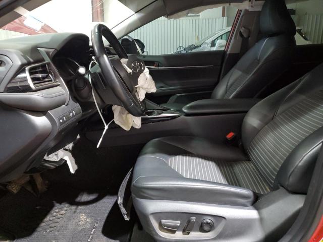  TOYOTA CAMRY 2019 Red