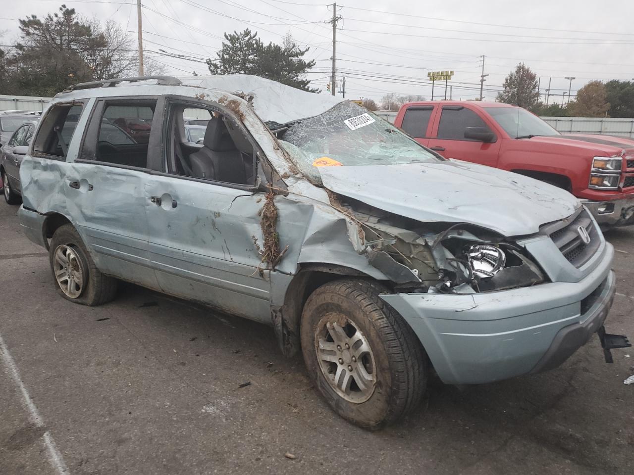 2003 Honda Pilot Exl VIN: 2HKYF18523H597568 Lot: 80630004