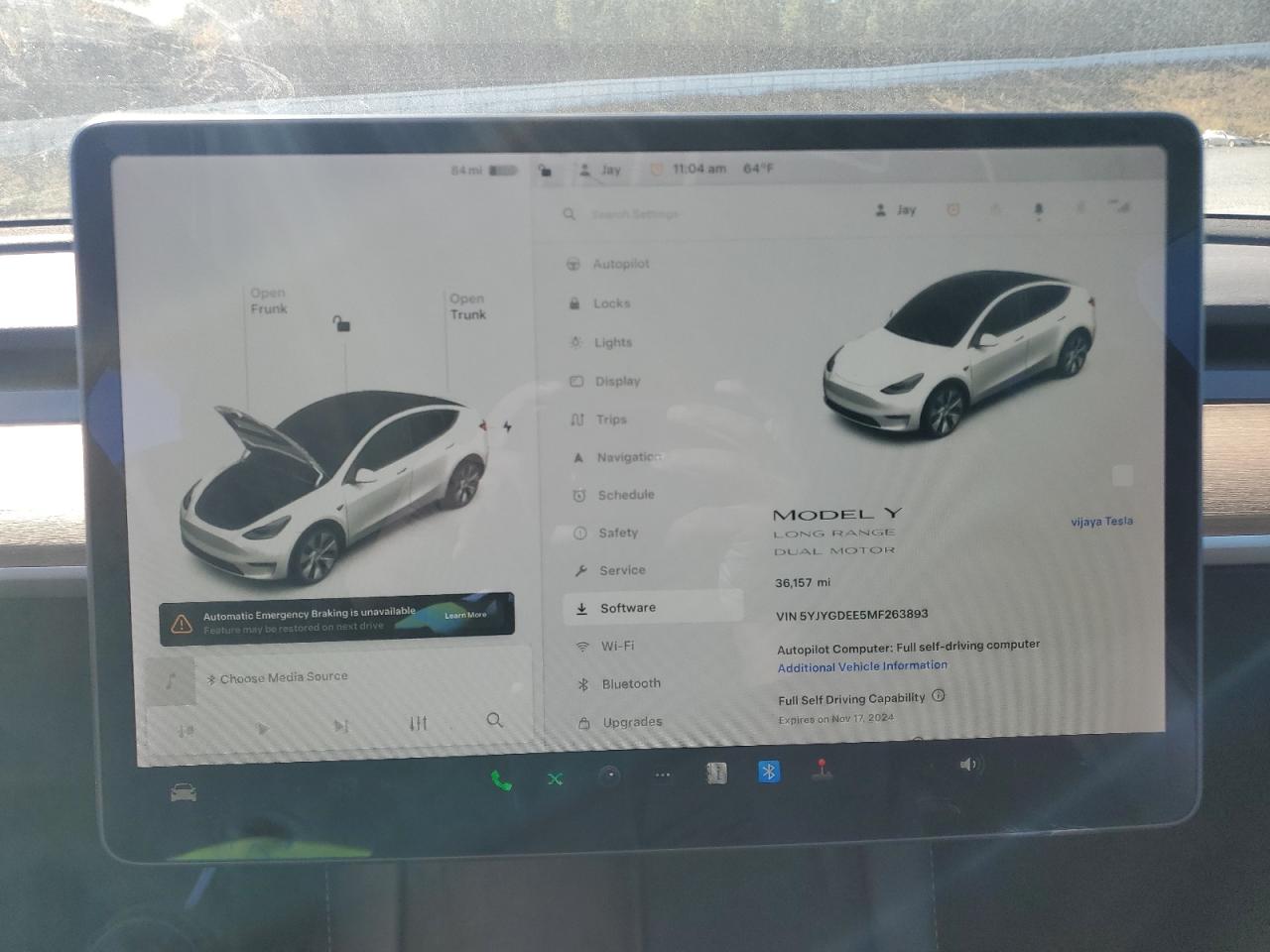 2021 Tesla Model Y VIN: 5YJYGDEE5MF263893 Lot: 80616134