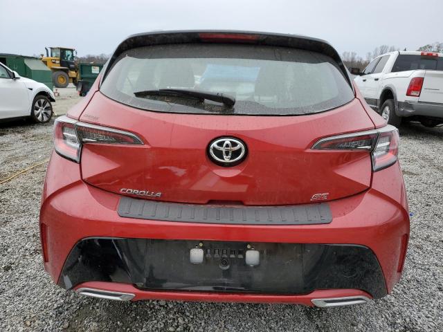  TOYOTA COROLLA 2021 Czerwony