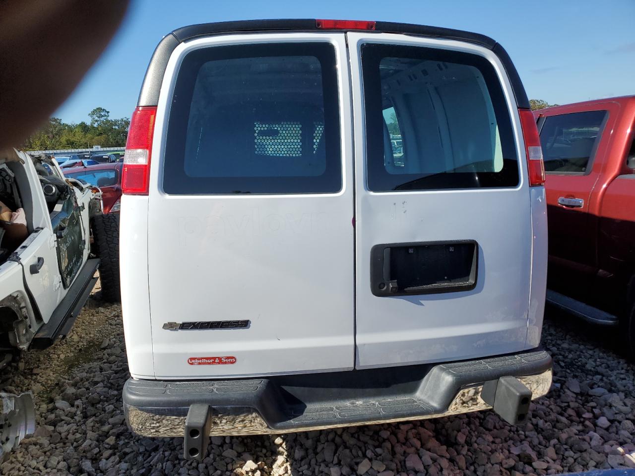 2021 Chevrolet Express G2500 VIN: 1GCWGAFP9M1239725 Lot: 59406064