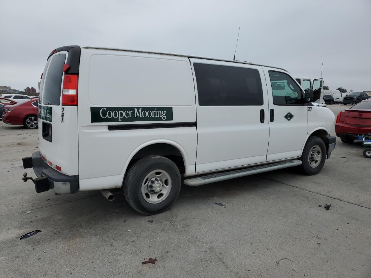 VIN 1GCWGAFP0M1238737 2021 CHEVROLET EXPRESS no.3