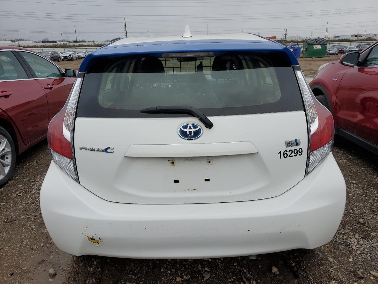 2016 Toyota Prius C VIN: JTDKDTB32G1122336 Lot: 79910424