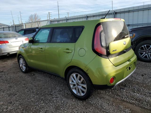  KIA SOUL 2018 Зеленый