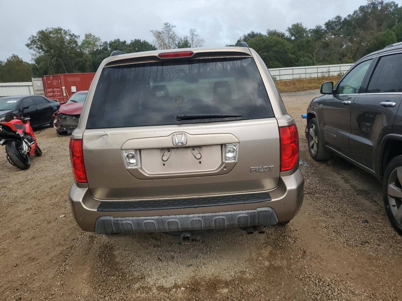 2003 Honda Pilot Exl VIN: 2HKYF185X3H594434 Lot: 79145454