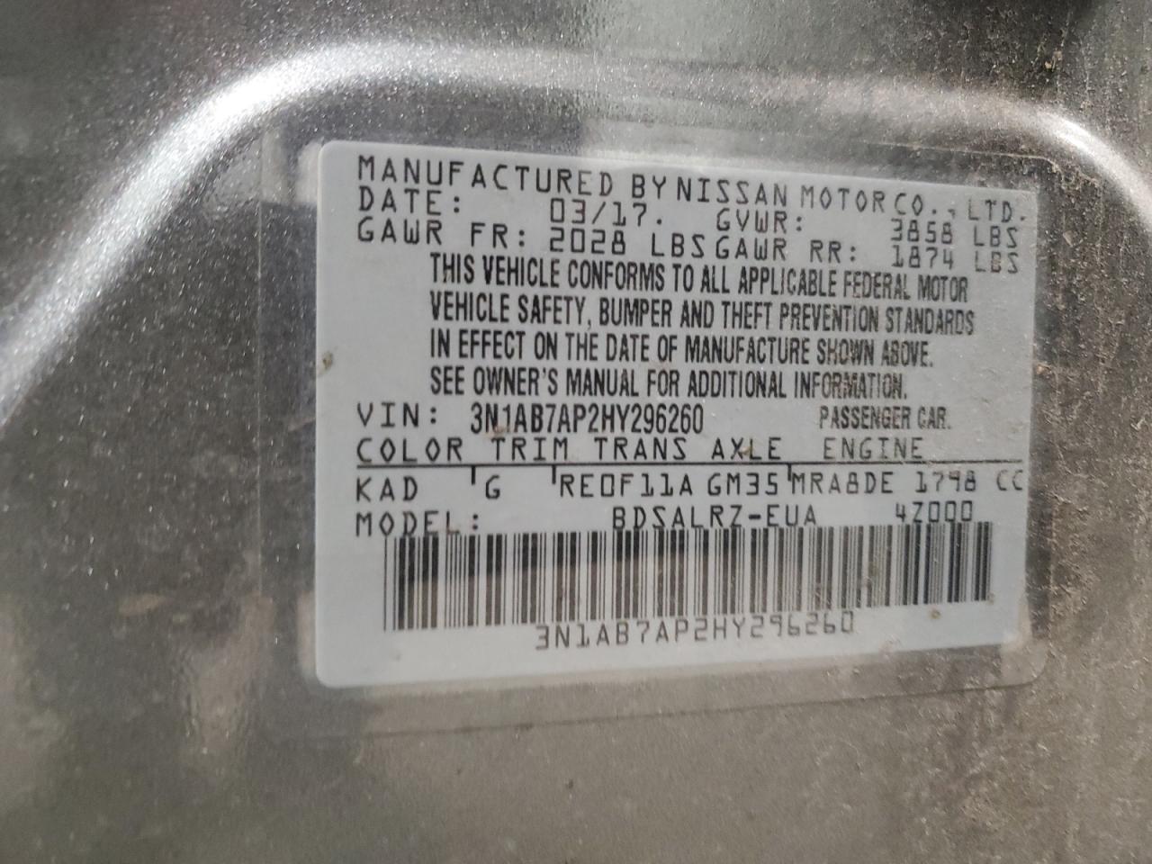 2017 Nissan Sentra - Image 14