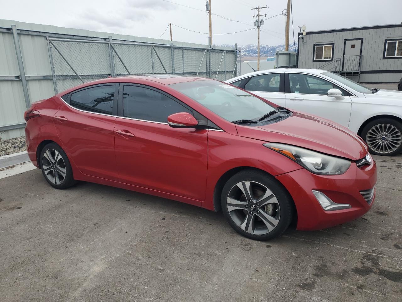 VIN KMHDH4AH2EU204820 2014 HYUNDAI ELANTRA no.4