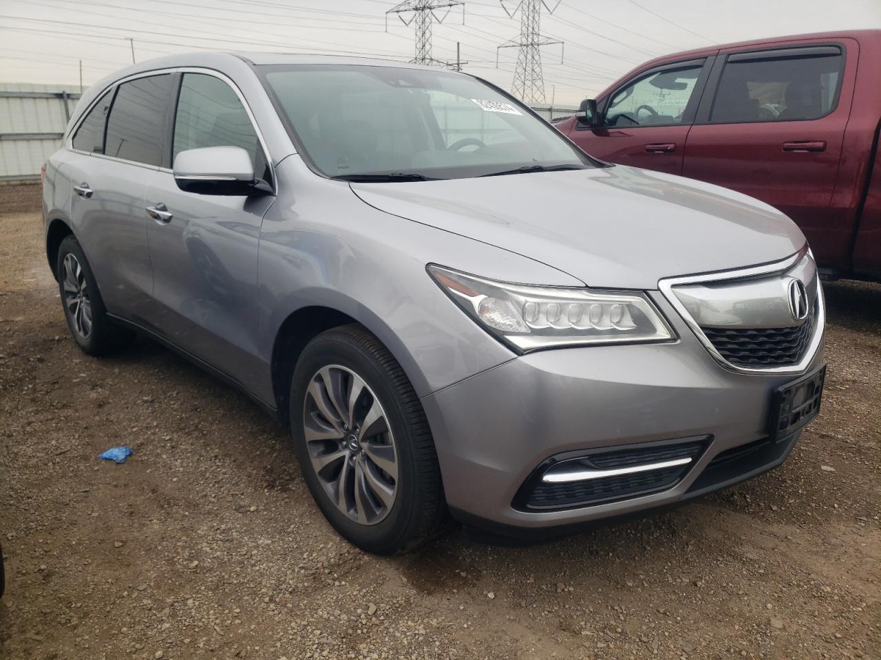 VIN 5FRYD4H46GB040826 2016 ACURA MDX no.4