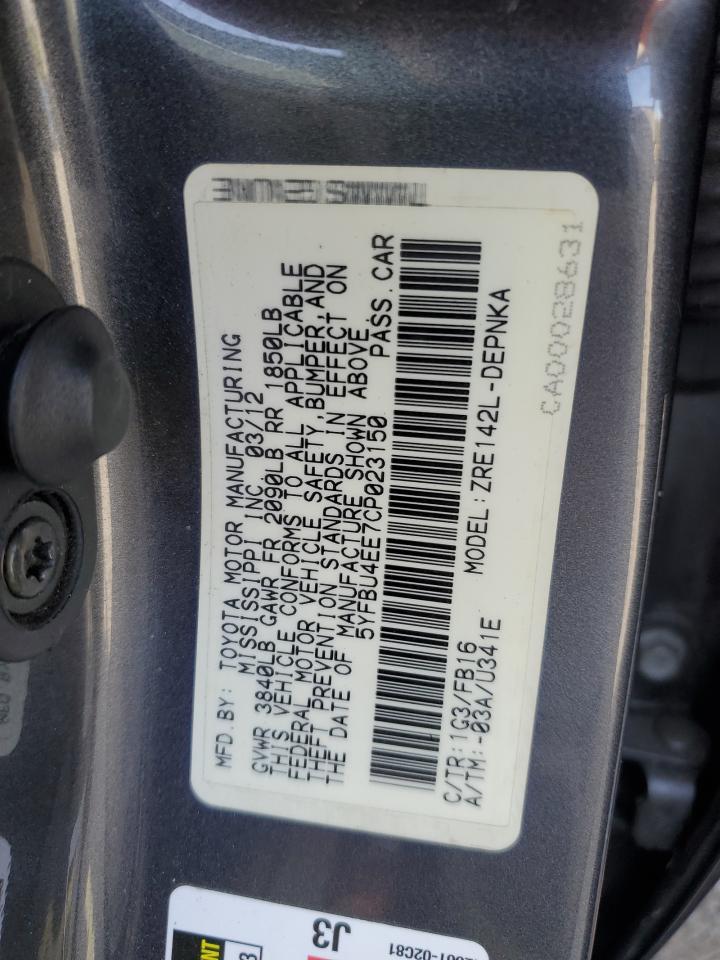 2012 Toyota Corolla - Image 14