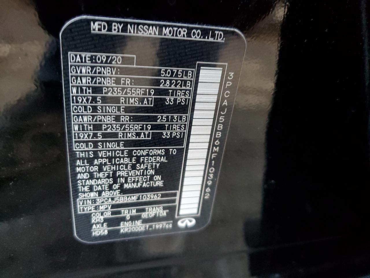 2021 Infiniti QX50 - Image 13