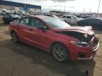2020 Ford Fusion Sel продається в Woodhaven, MI - Front End