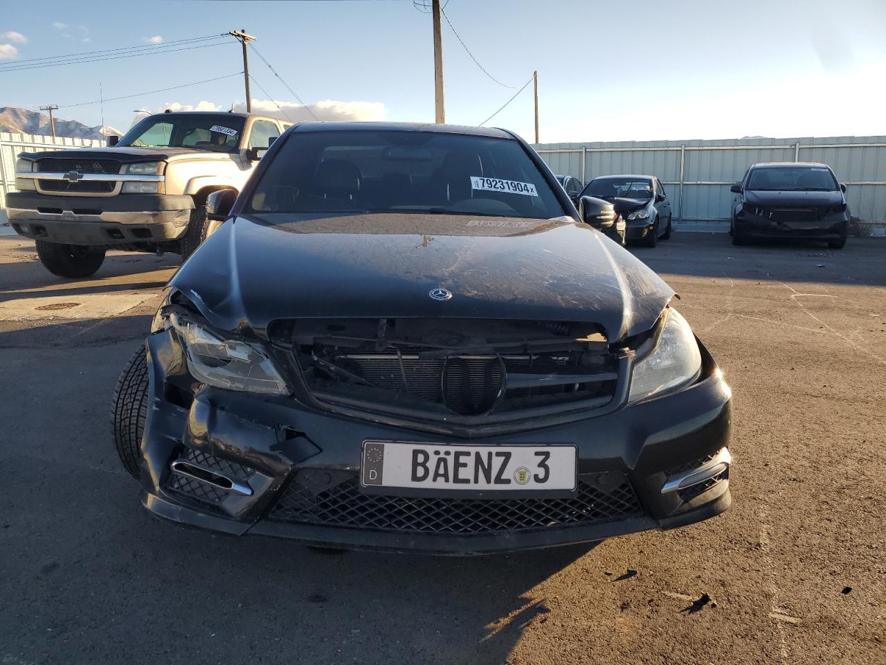 VIN WDDGF8AB6EG255042 2014 MERCEDES-BENZ C-CLASS no.5