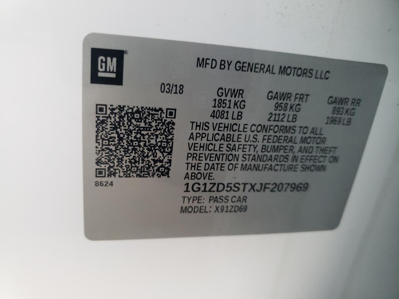 2018 Chevrolet Malibu - Image 13