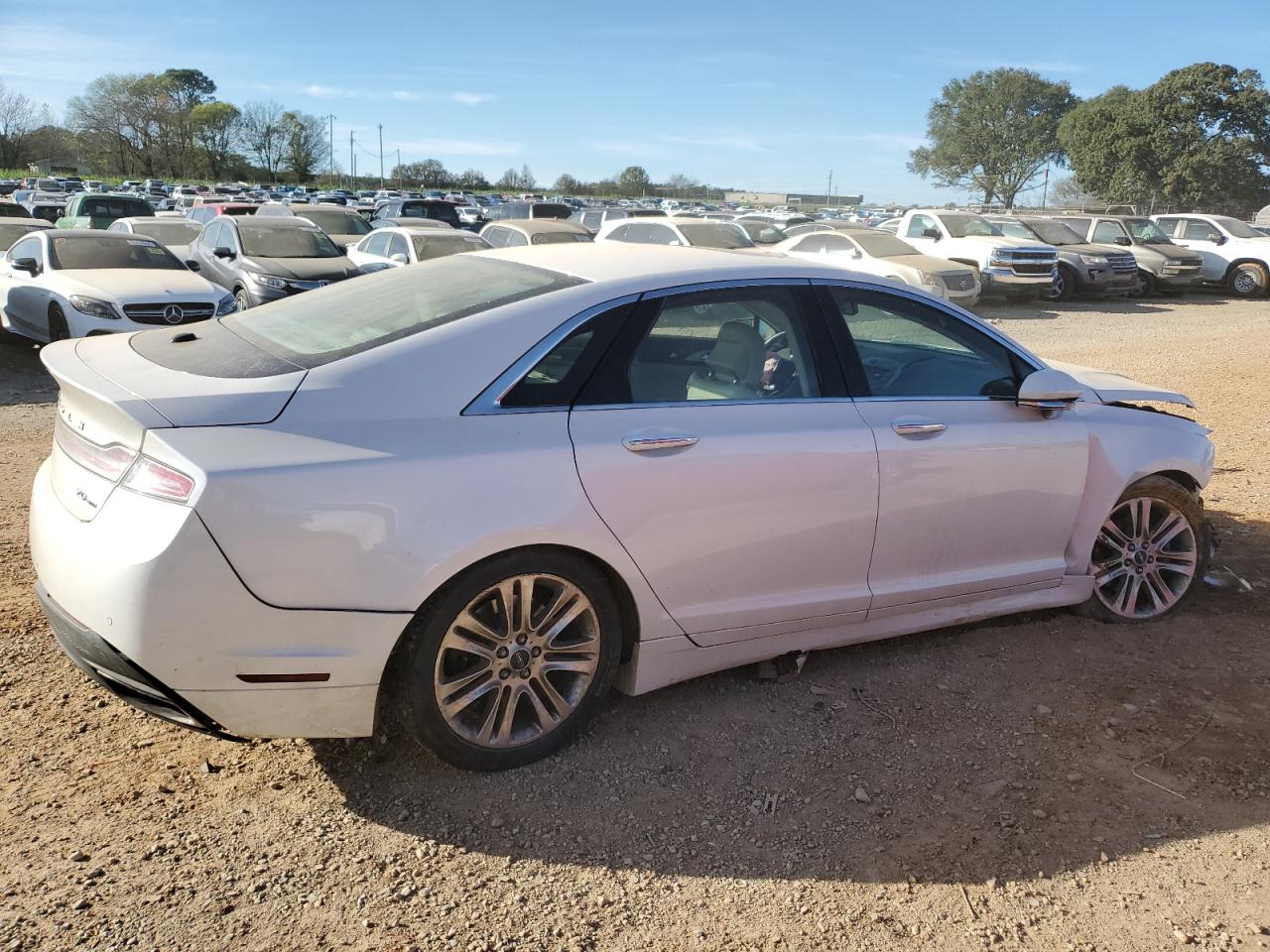 VIN 3LN6L2G93ER833344 2014 LINCOLN MKZ no.3