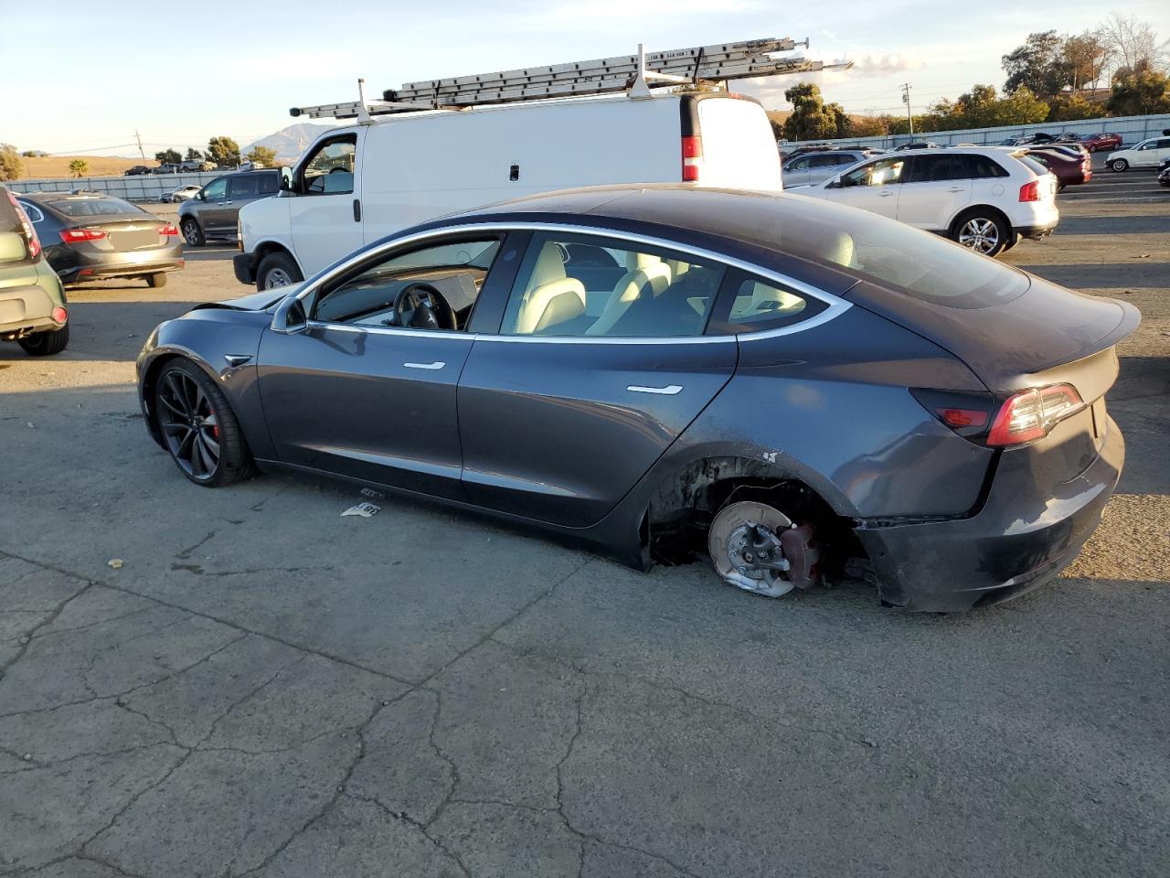 VIN 5YJ3E1EC6LF641778 2020 TESLA MODEL 3 no.2